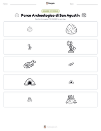 Anteprima della scheda stampabile di Parco Archeologico di San Agustín