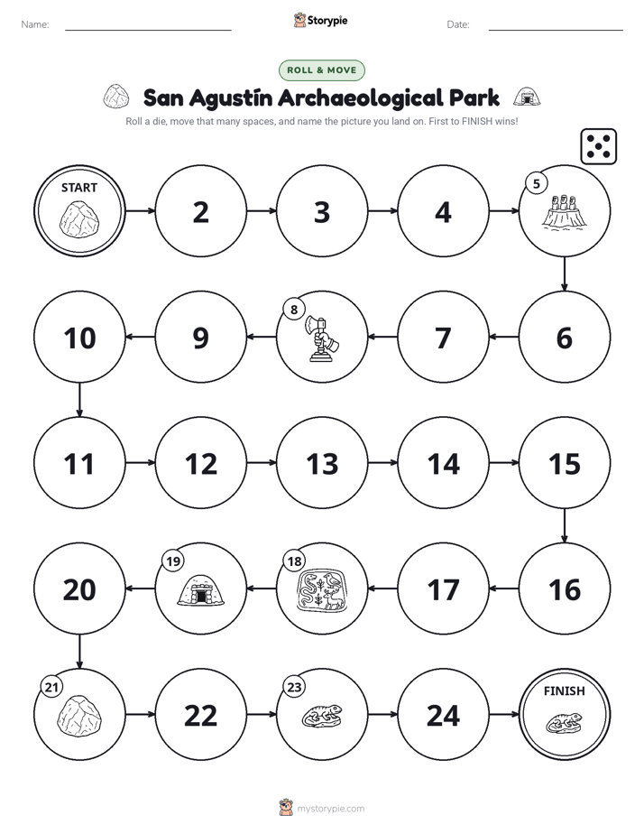 Roll & Move Game