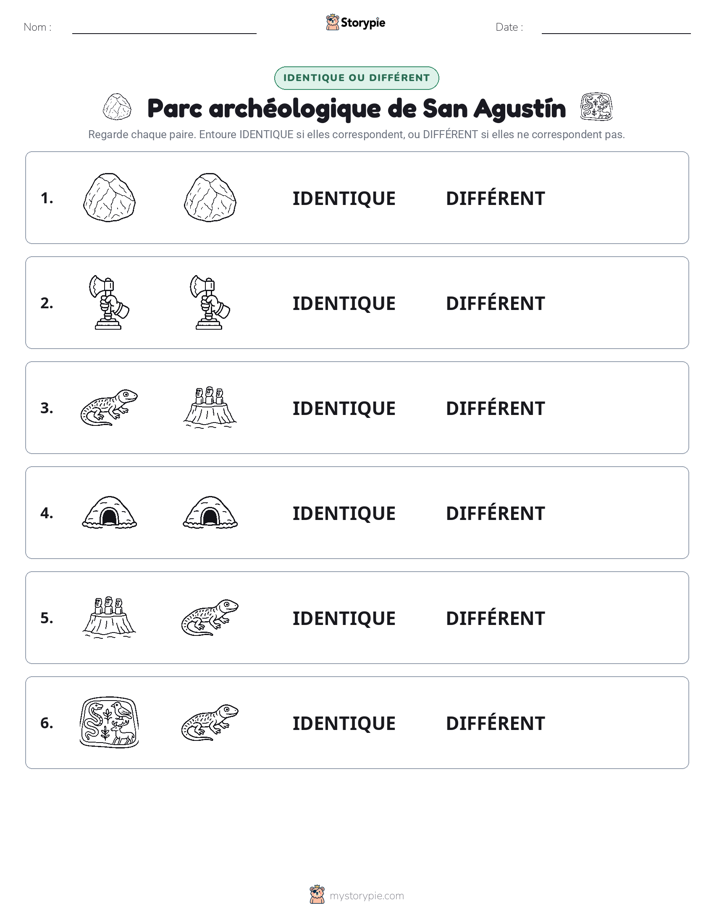 Identique ou Différent