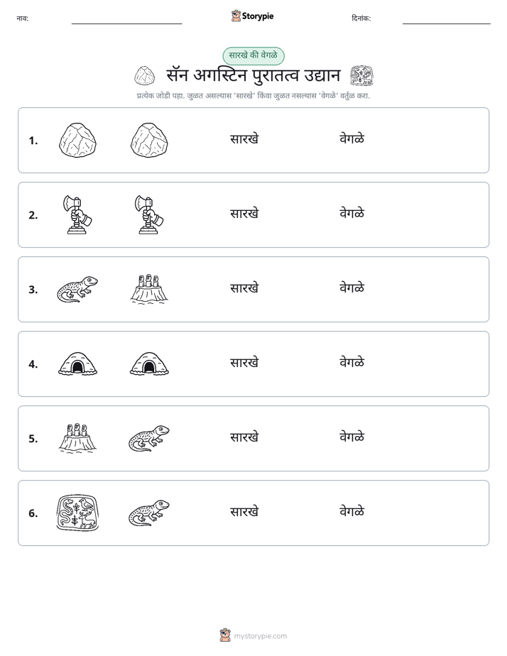 समान की भिन्न