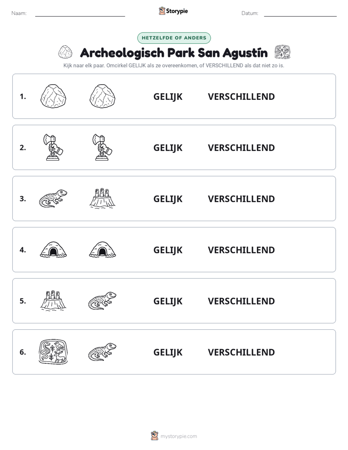 Zelfde of Verschillend
