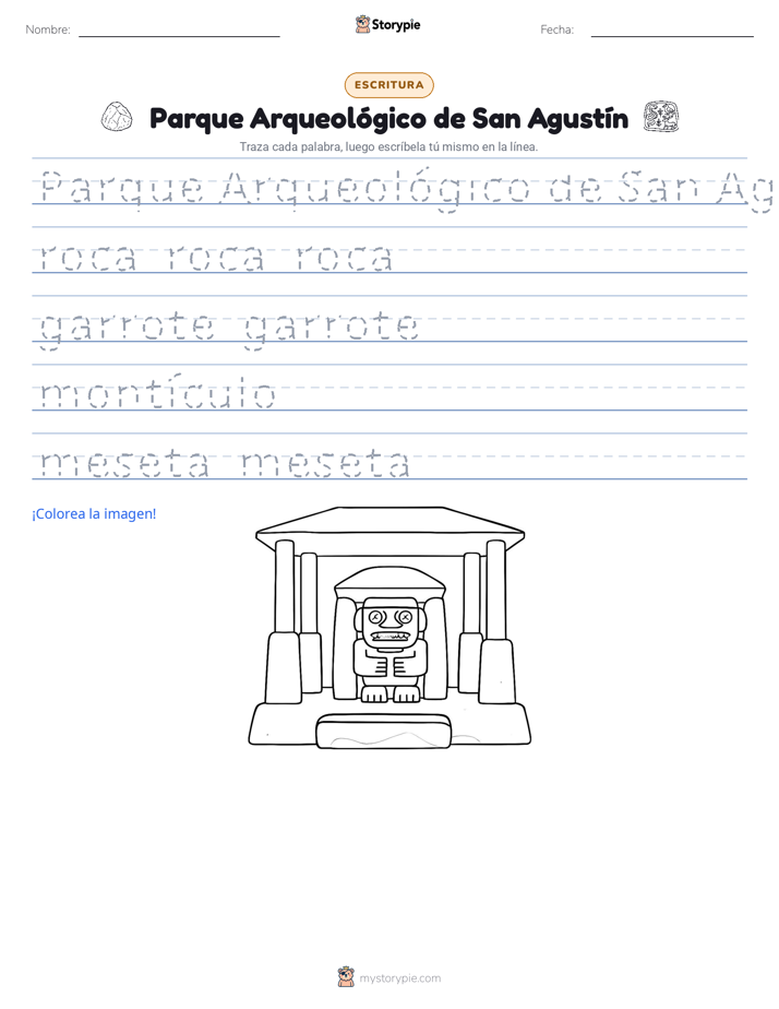 Práctica de Escritura