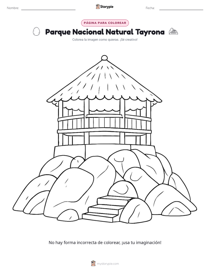 Página para Colorear