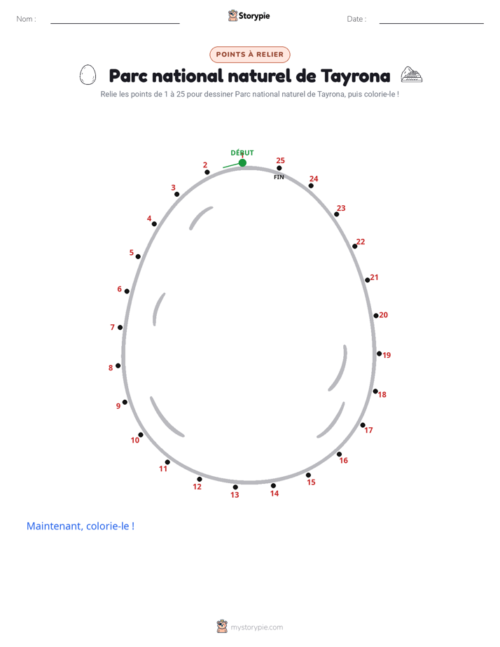 Relie les points
