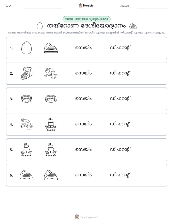 ഒന്നോ വ്യത്യാസമോ