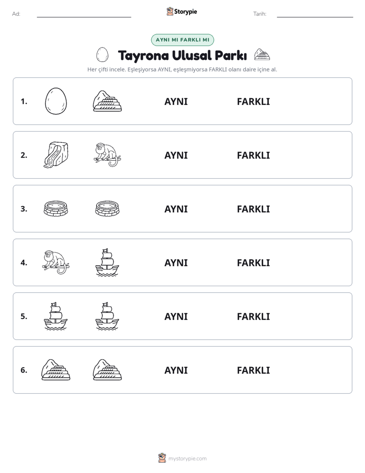 Aynı mı Farklı mı