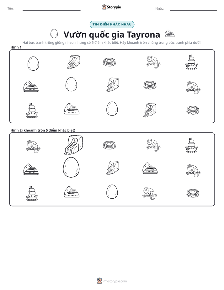Tìm Sự Khác Biệt
