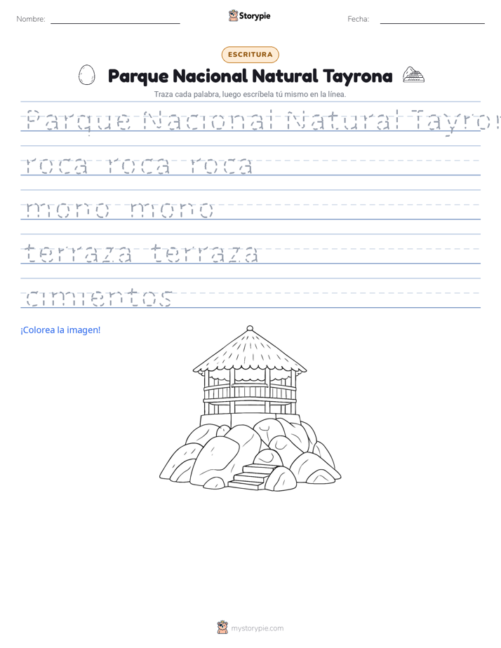 Práctica de Escritura