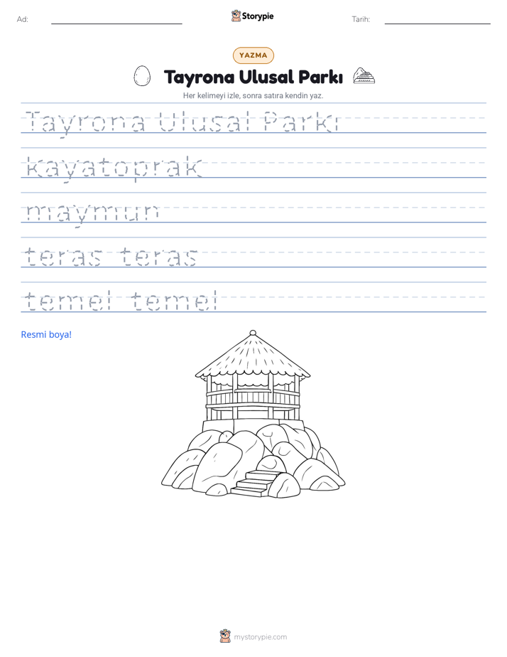Yazma Pratiği