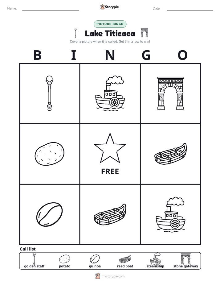 Picture Bingo