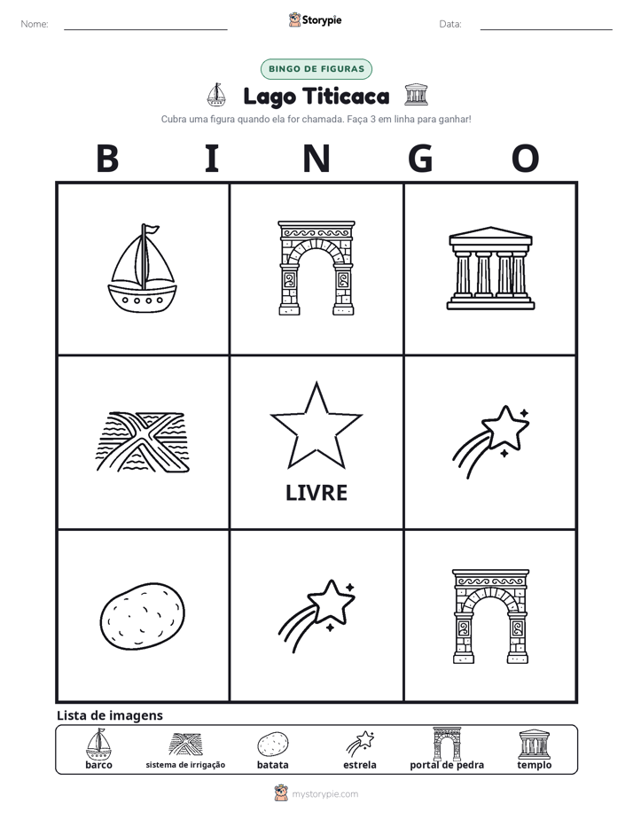 Bingo de Imagens