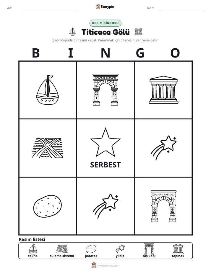 Resim Bingo