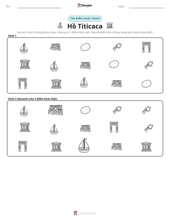 Tìm Sự Khác Biệt
