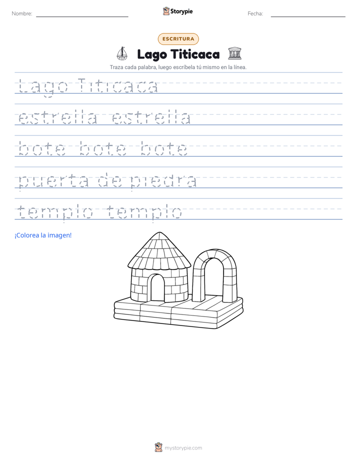 Práctica de Escritura