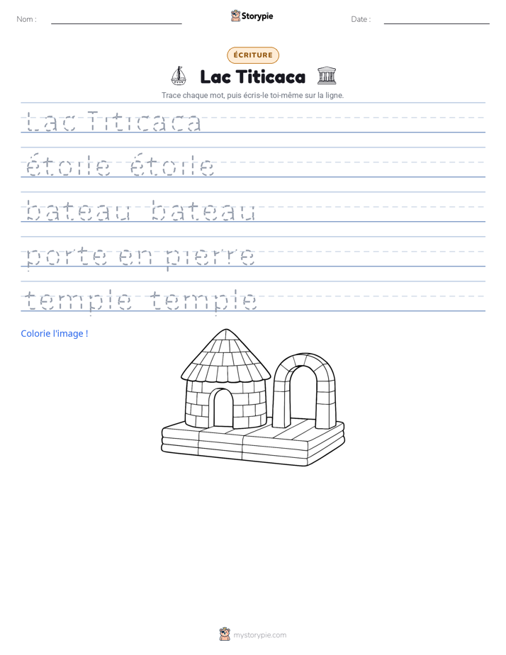 Pratique d'écriture
