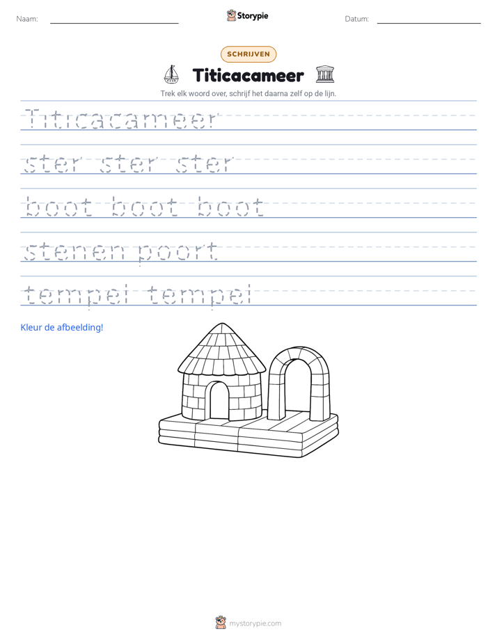 Schrijf Oefening