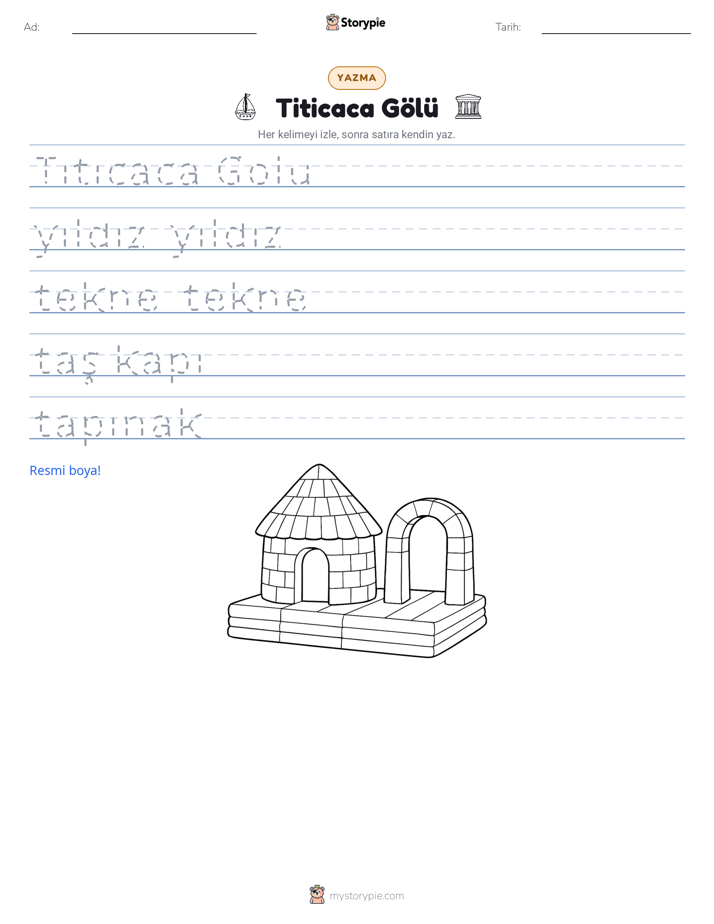 Yazma Pratiği