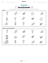 Sacsayhuamán printable worksheet preview