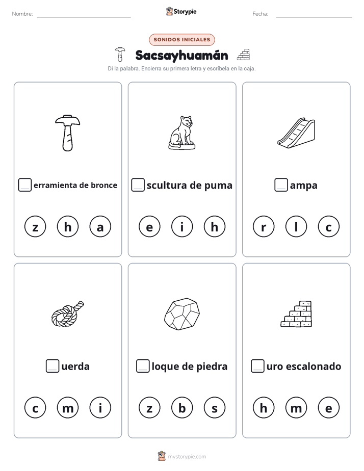 Sonidos Iniciales