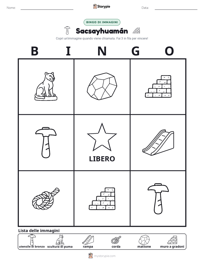 Bingo delle Immagini