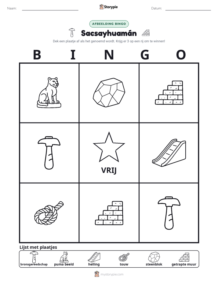 Afbeelding Bingo
