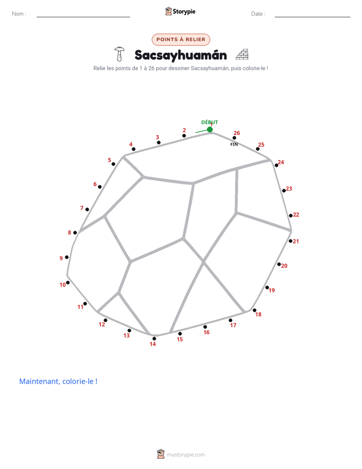 Relie les points