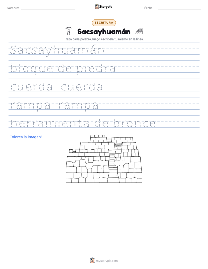 Práctica de Escritura
