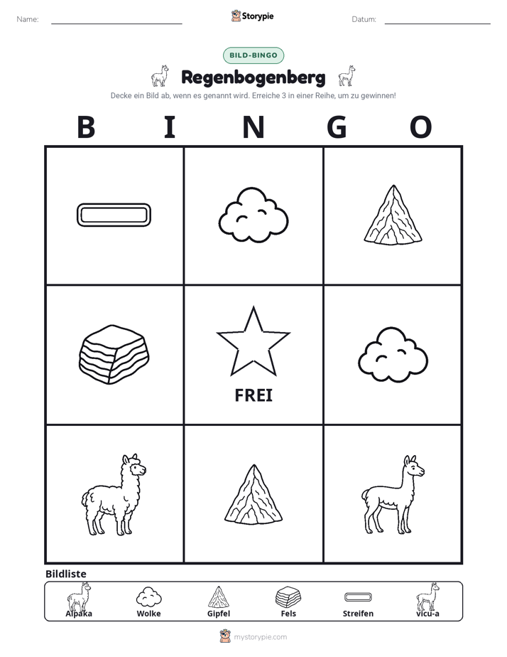 Bild-Bingo