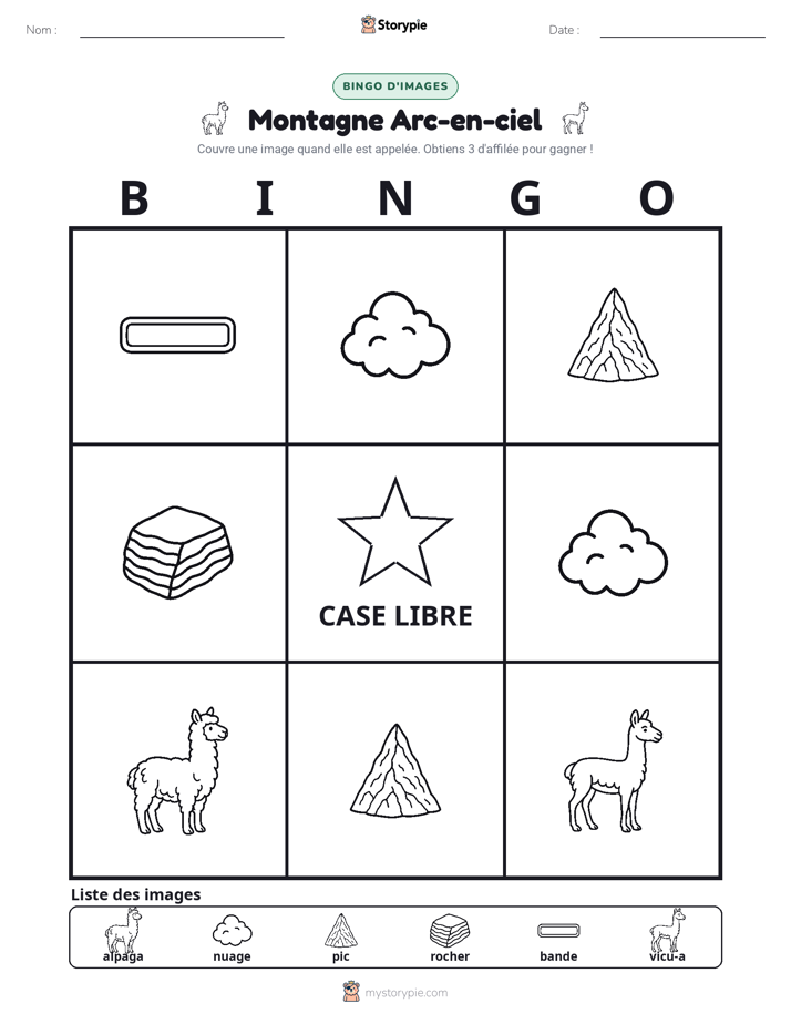 Bingo d'Images