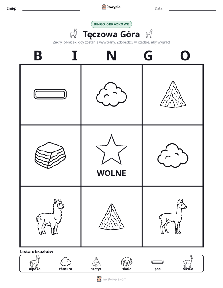 Bingo obrazkowe