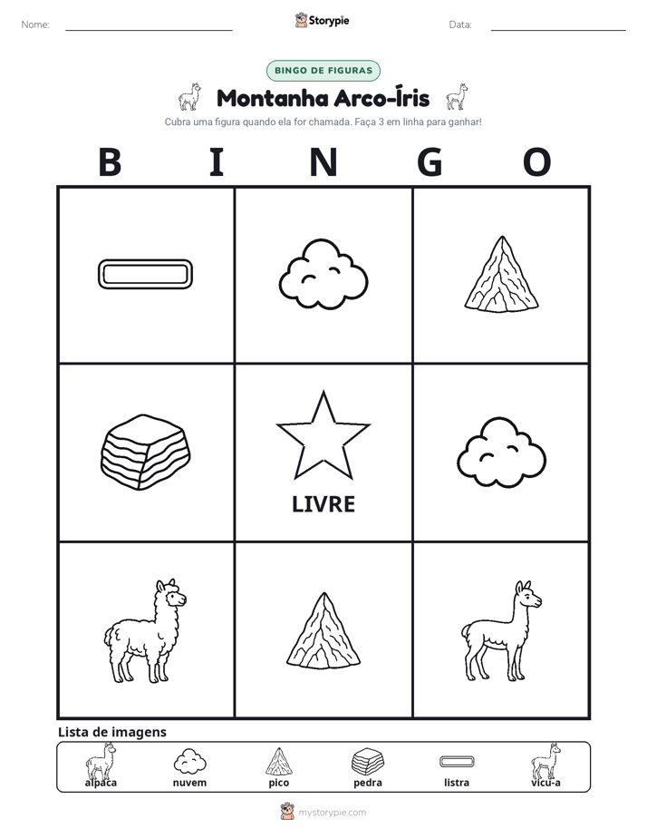 Bingo de Imagens