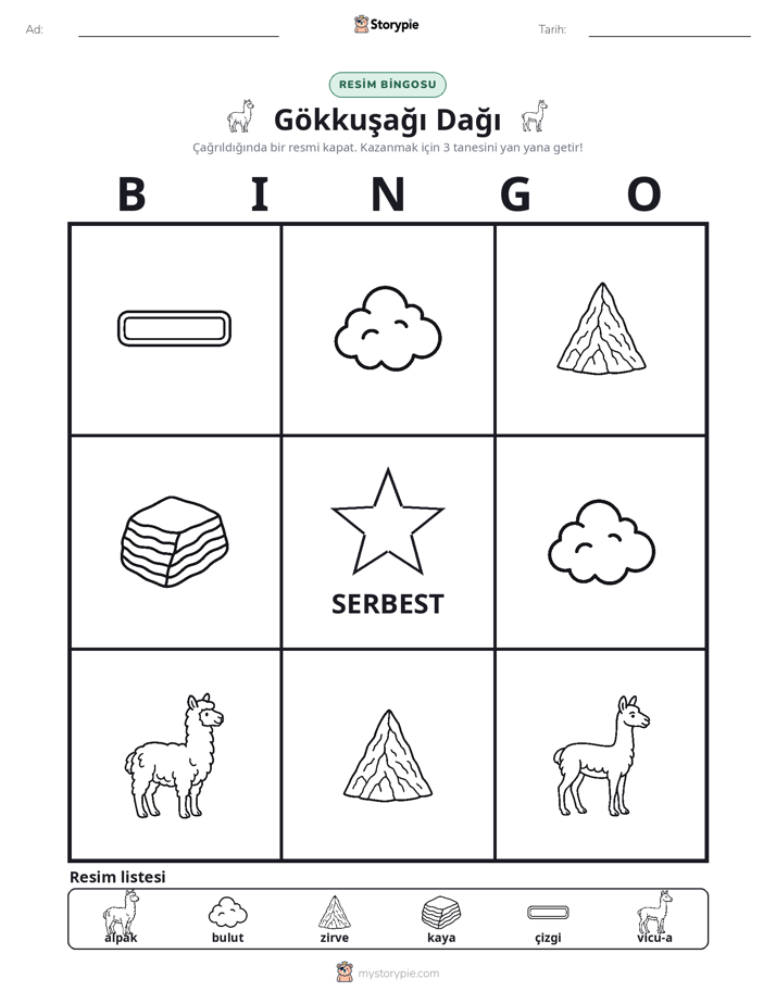 Resim Bingo
