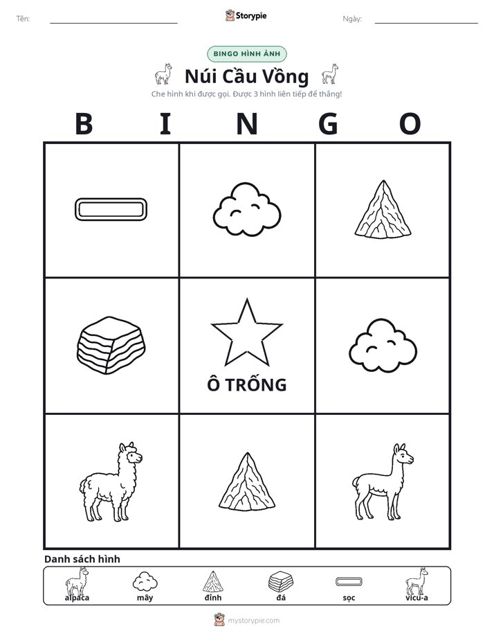 Bingo Hình Ảnh
