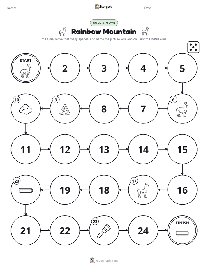 Roll & Move Game