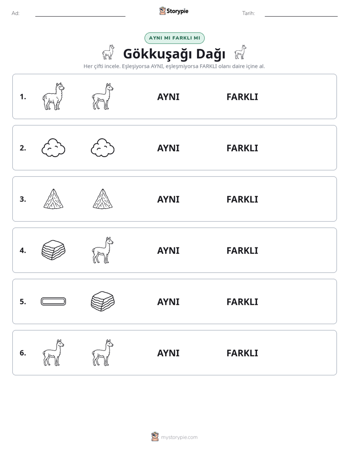 Aynı mı Farklı mı
