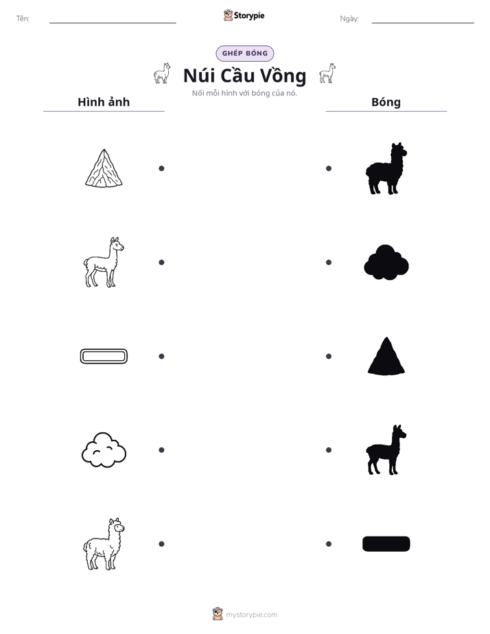 Ghép Hình Bóng