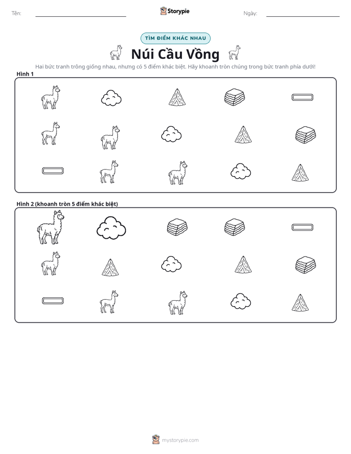 Tìm Sự Khác Biệt