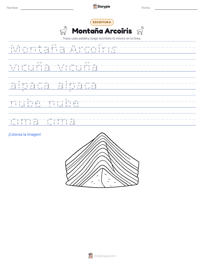 Práctica de Escritura