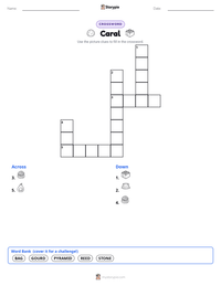 Caral printable worksheet preview