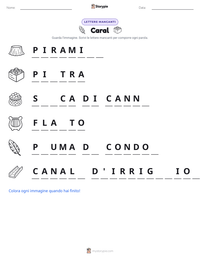 Anteprima della scheda stampabile di Caral