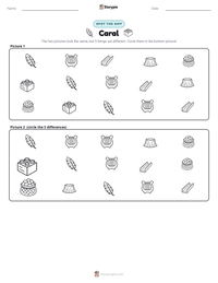Caral printable worksheet preview
