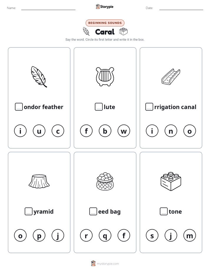 Beginning Sounds
