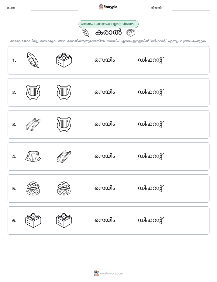 ഒന്നോ വ്യത്യാസമോ