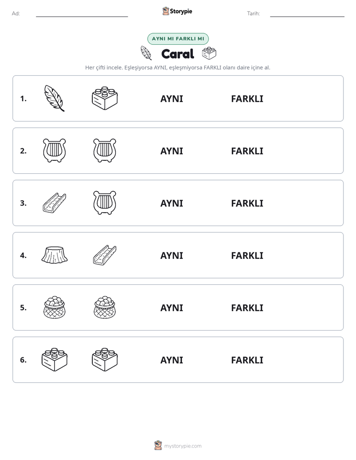 Aynı mı Farklı mı