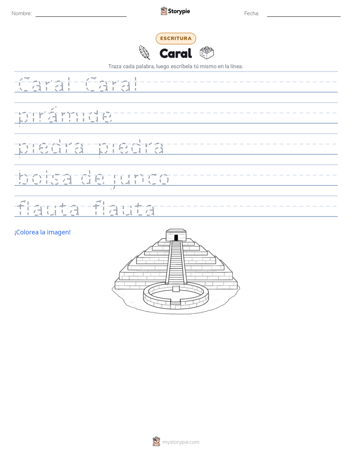 Práctica de Escritura