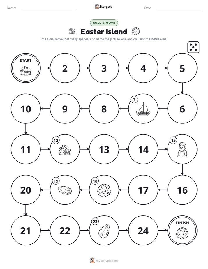 Roll & Move Game