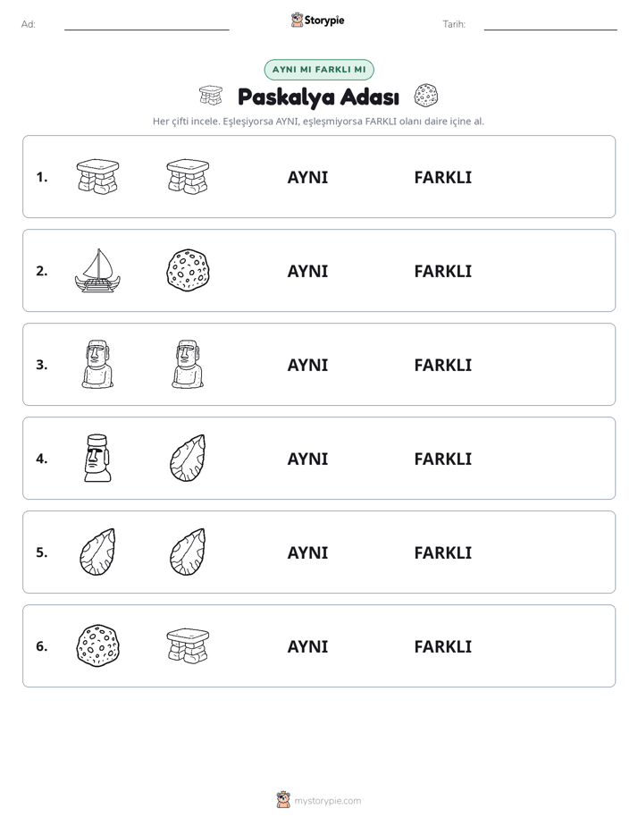 Aynı mı Farklı mı