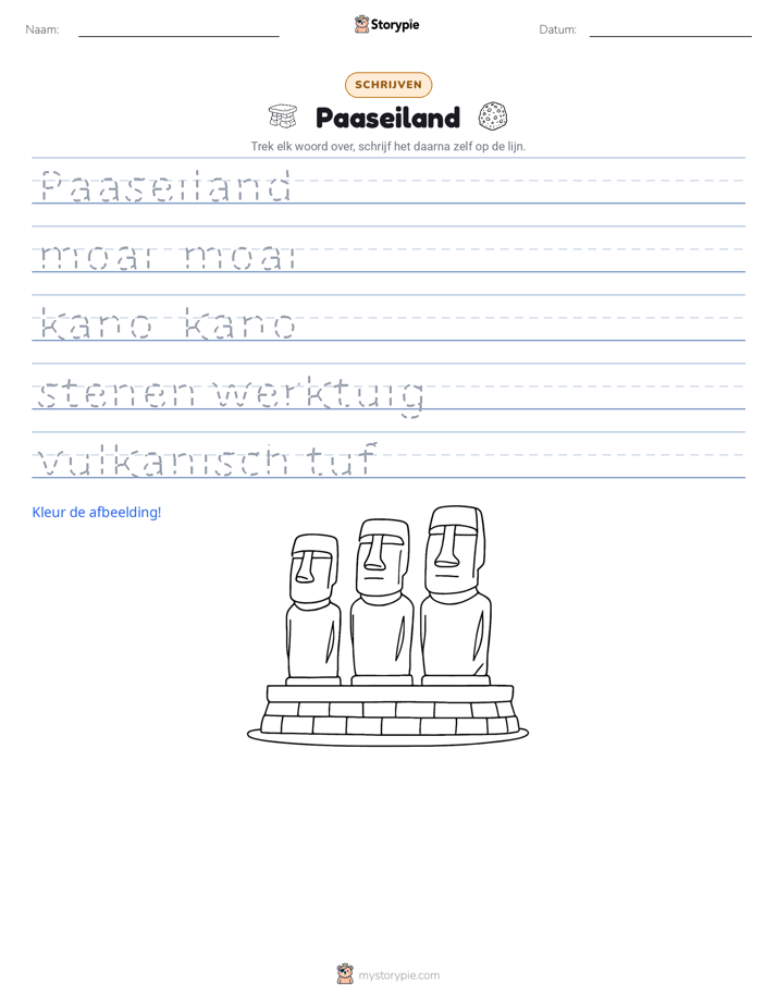Schrijf Oefening