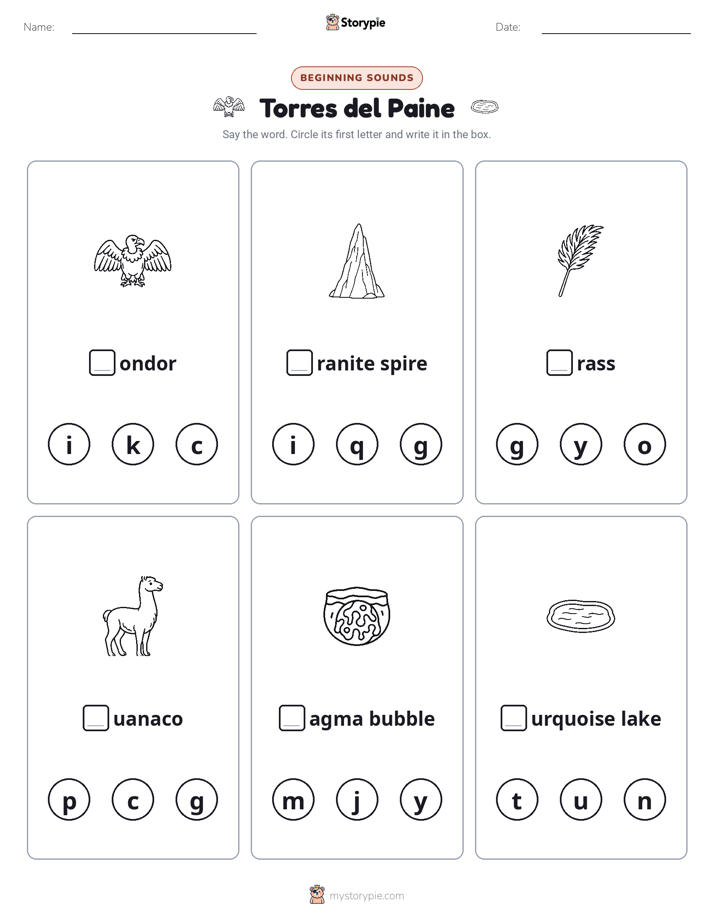 Beginning Sounds