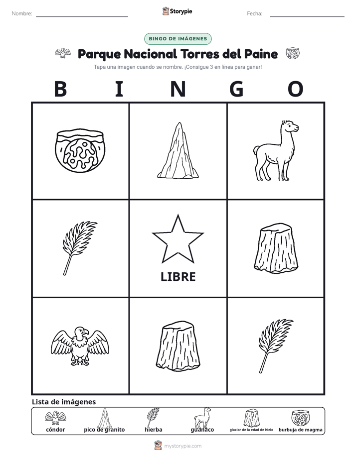 Bingo de Imágenes
